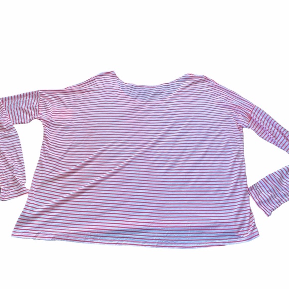 NWT Volcom Pink & White Long Sleeve Shirt - Picture 8 of 8